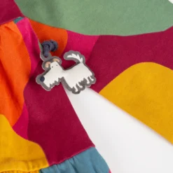 Kinder Stufenkleid, bunt bedruckt