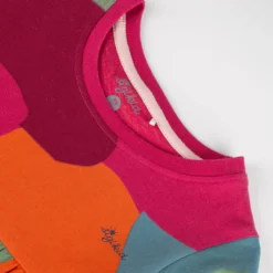 Kinder Stufenkleid, bunt bedruckt