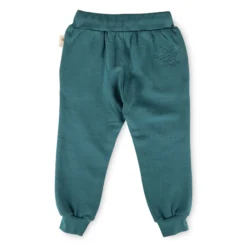 Kinder Sweathose Klecks, petrolblau