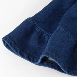 Kinder Sweatrock Denim Optik Klecks , dunkelblau
