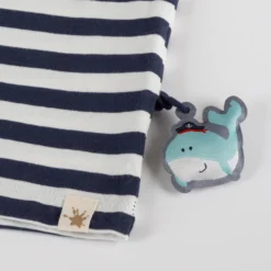 Kinder T-Shirt gestreift, Happy Holidays