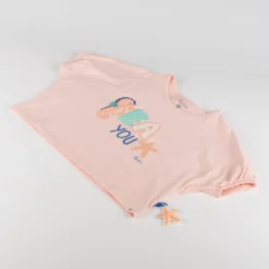 Kinder T-Shirt Seepferdchen, rosa