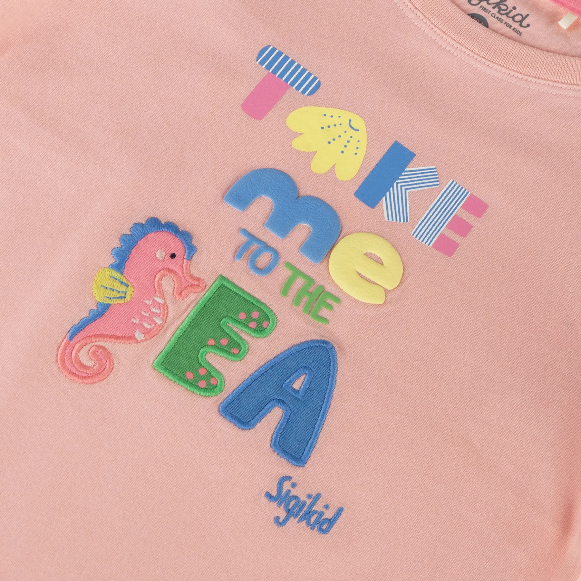 Kinder T-Shirt Take me to the Sea, Summer Vibes