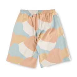 Kurzer Kinder Pyjama Bär, hellblau