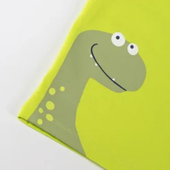 Kurzer Kinder Pyjama Dino, hellgrün