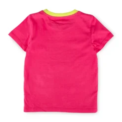 Kurzer Kinder Pyjama Froschkönig, pink