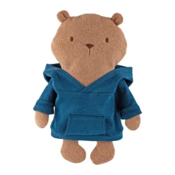 Kuschel Biberbär Mister O'Lui, blauer Hoody