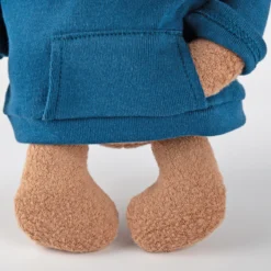 Kuschel Biberbär Mister O'Lui, blauer Hoody