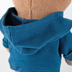 Kuschel Biberbär Mister O'Lui, blauer Hoody