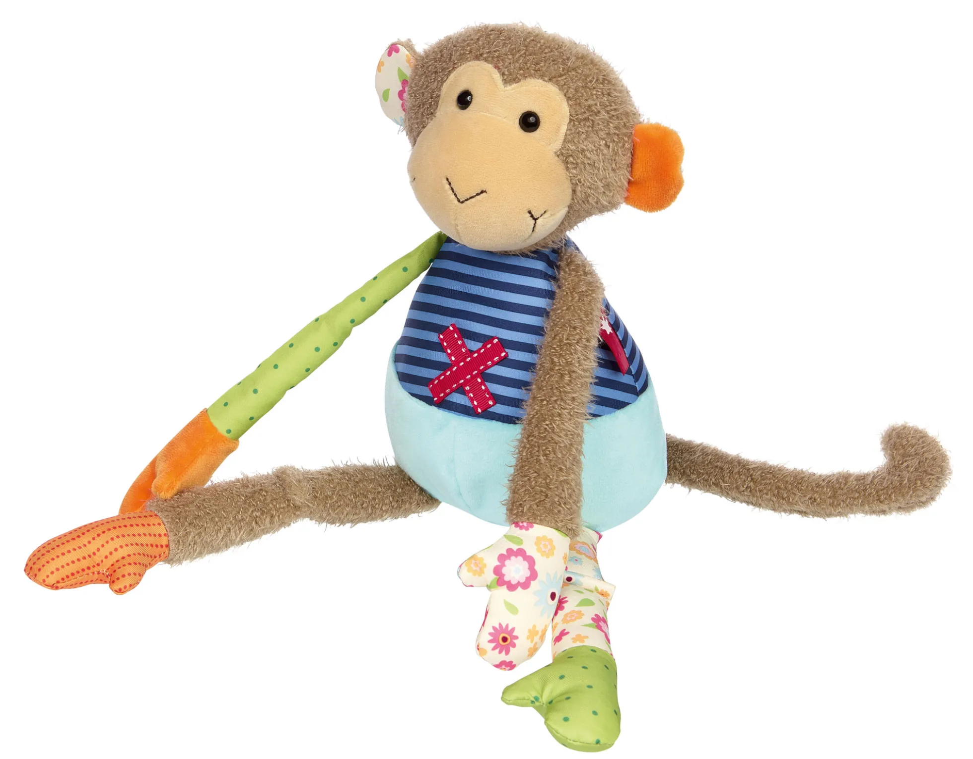 Kuscheltier Affe, Patchwork Sweety