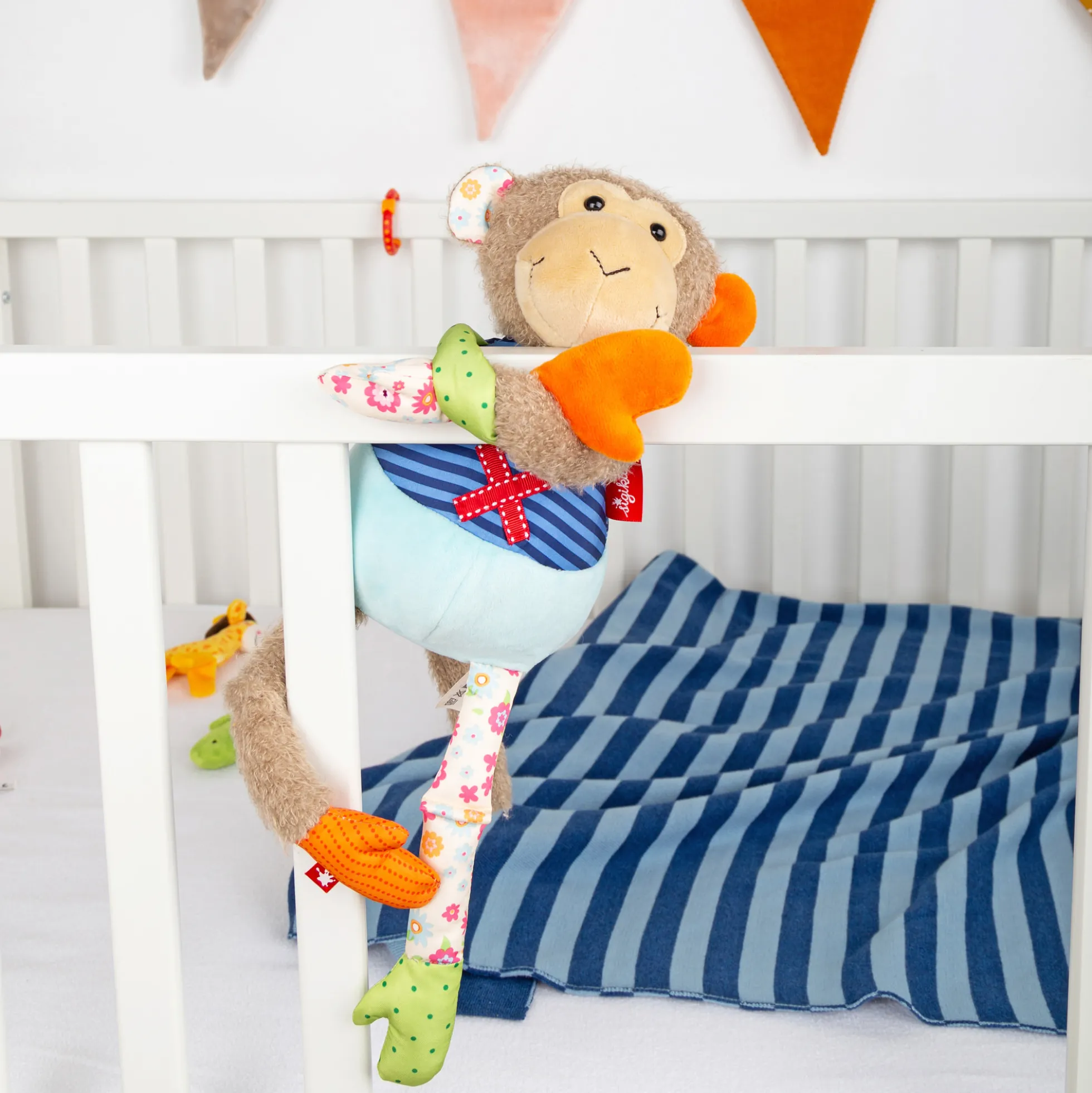 Kuscheltier Affe, Patchwork Sweety