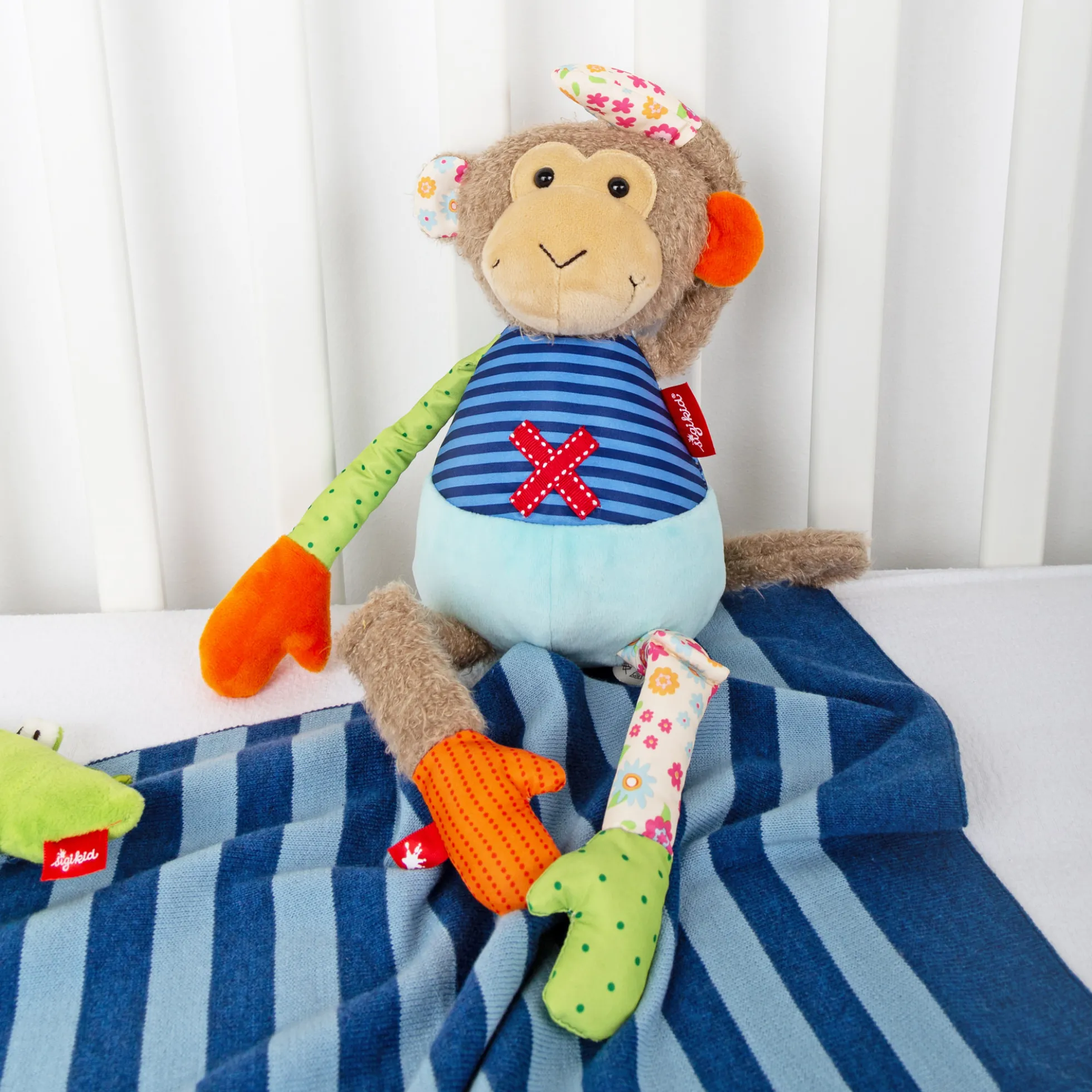 Kuscheltier Affe, Patchwork Sweety