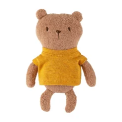 Kuscheltier Biberbär Mister O'Lui mini, gelber Hoody