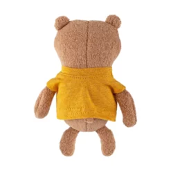 Kuscheltier Biberbär Mister O'Lui mini, gelber Hoody