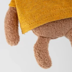 Kuscheltier Biberbär Mister O'Lui mini, gelber Hoody
