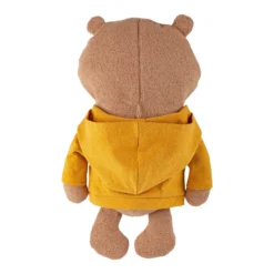 Kuscheltier Biberbär Mister O'Lui, gelber Hoody