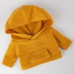 Kuscheltier Biberbär Mister O'Lui, gelber Hoody