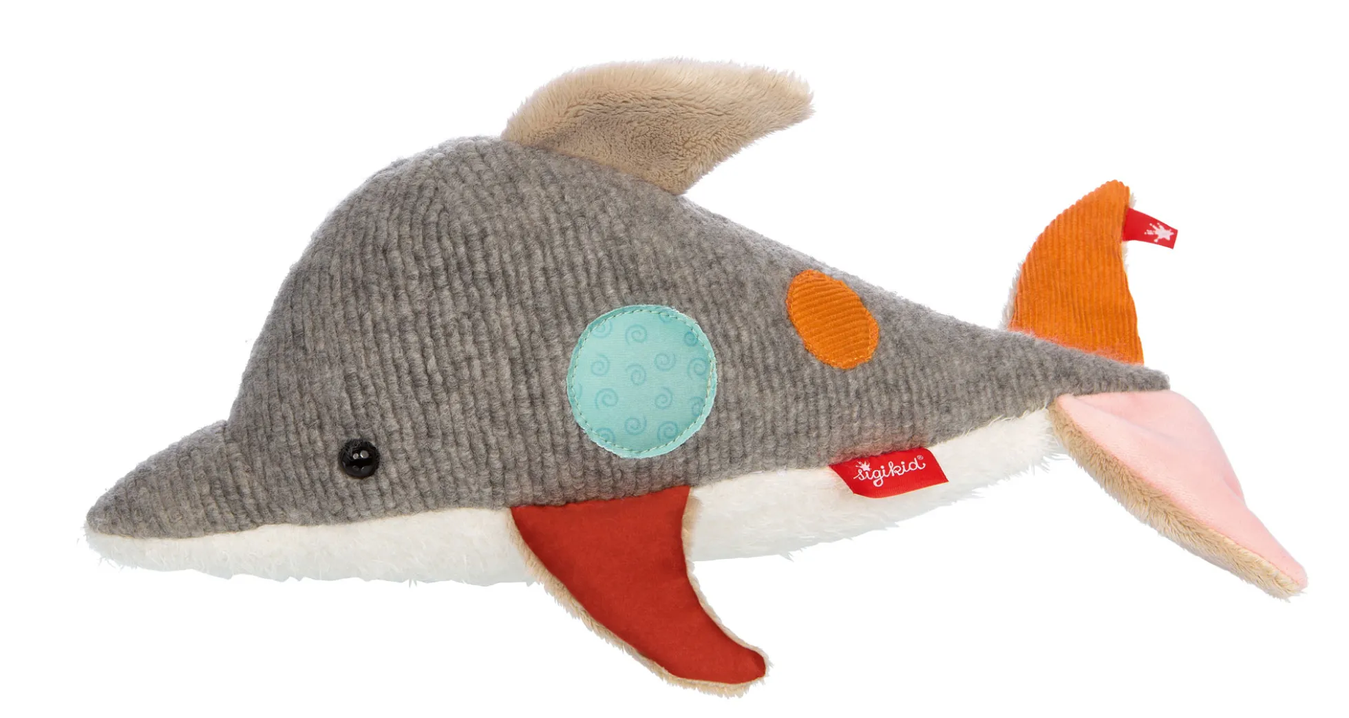 Kuscheltier Delfin, Patchwork Sweety