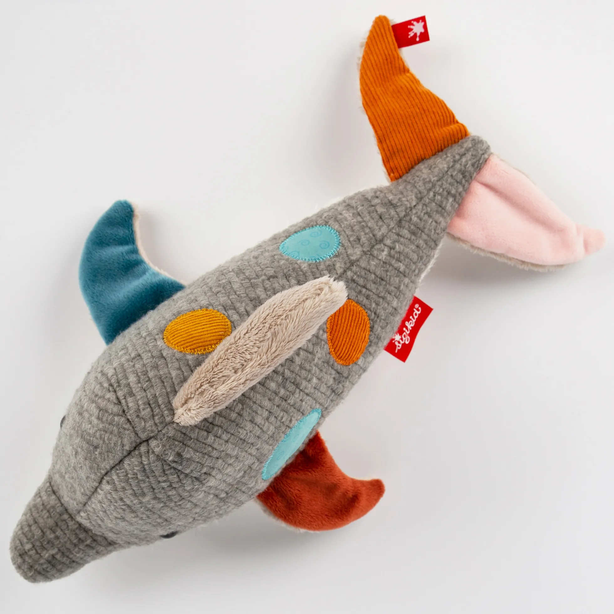 Kuscheltier Delfin, Patchwork Sweety