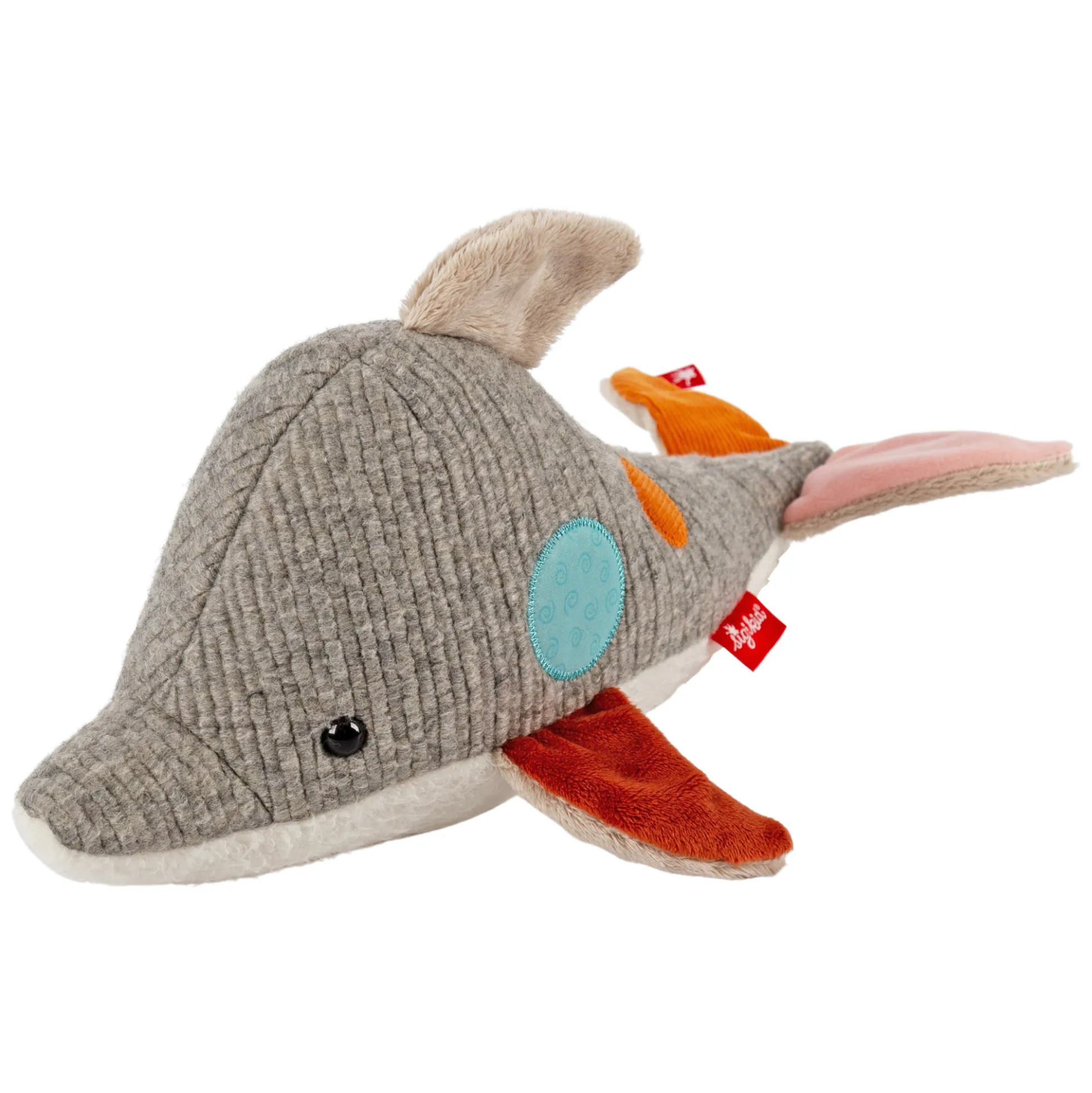 Kuscheltier Delfin, Patchwork Sweety