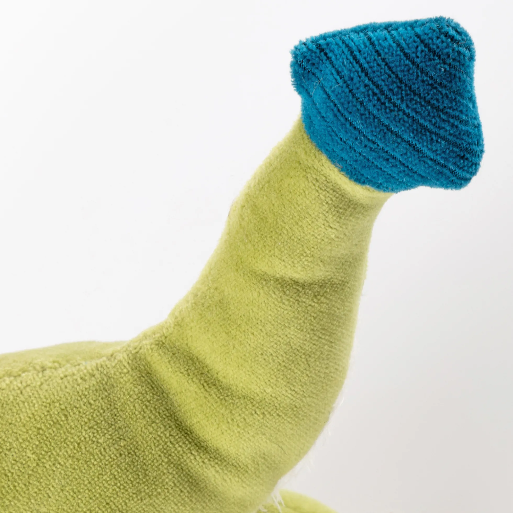 Kuscheltier Drache grün, Patchwork Sweety