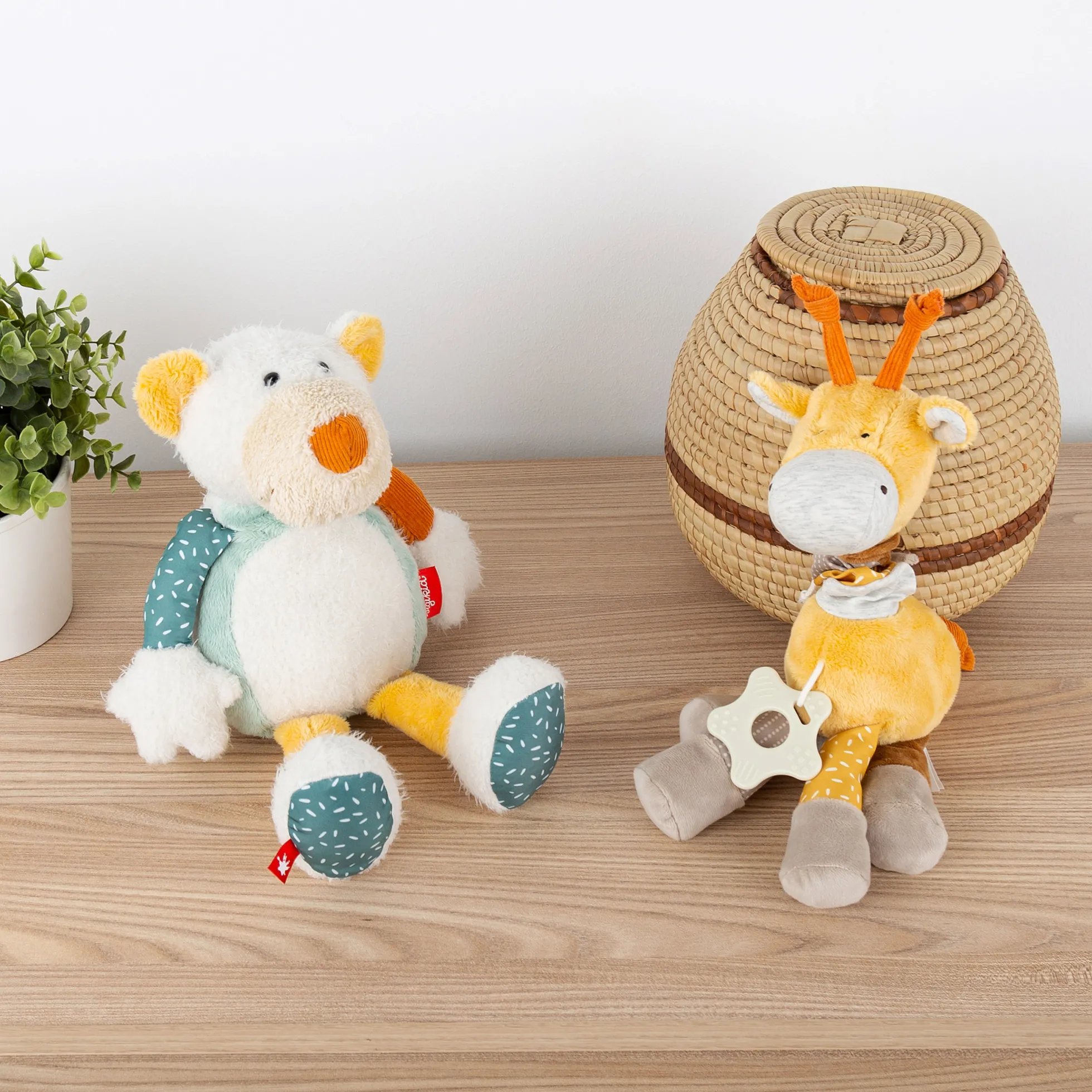 Kuscheltier Eisbär, Patchwork Sweety