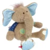 Kuscheltier Elefant blau, Patchwork Sweety