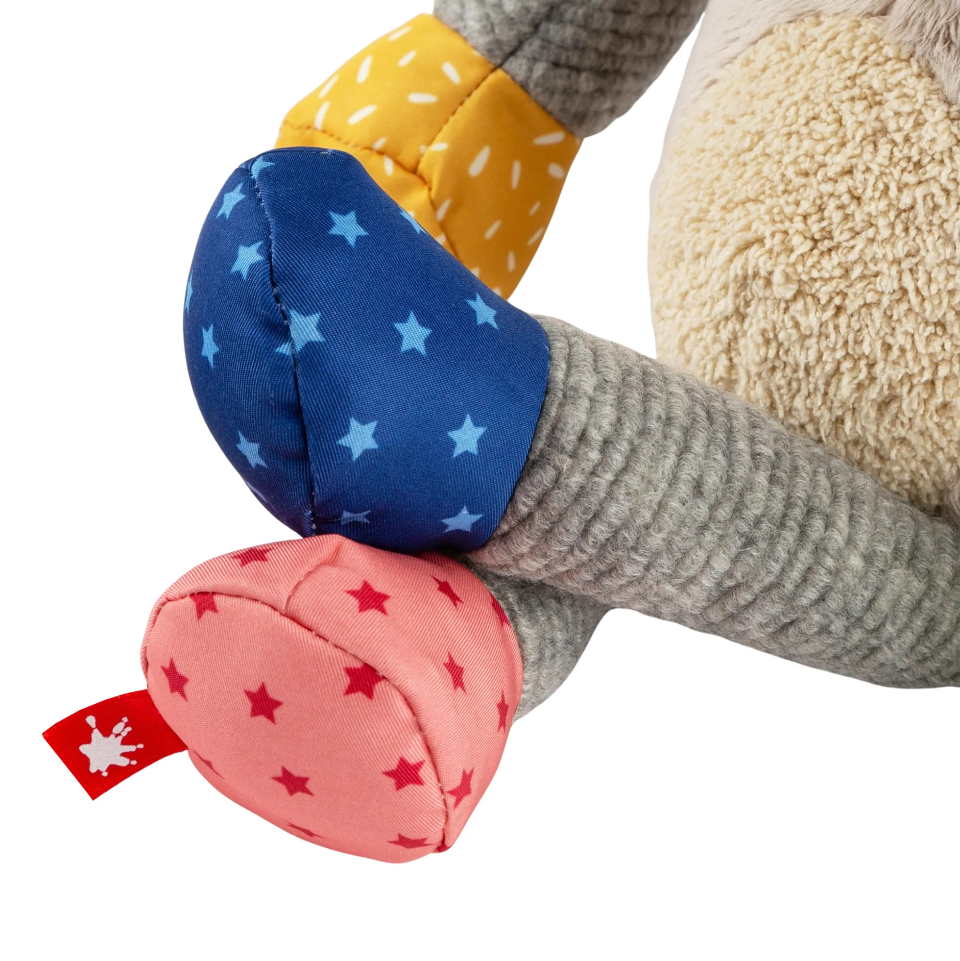 Kuscheltier Esel. Patchwork-Sweeties