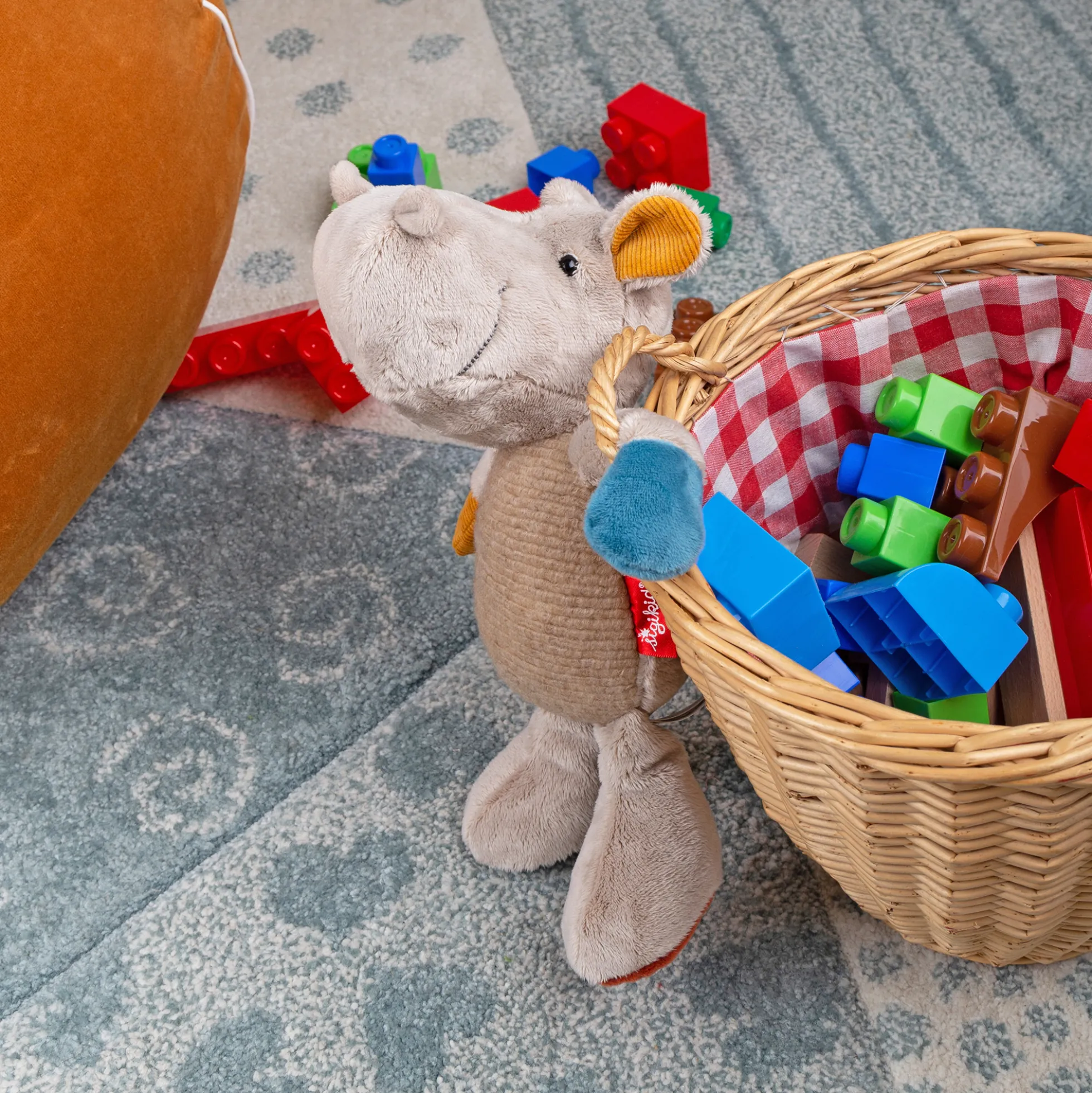 Kuscheltier Flusspferd, Patchwork Sweety