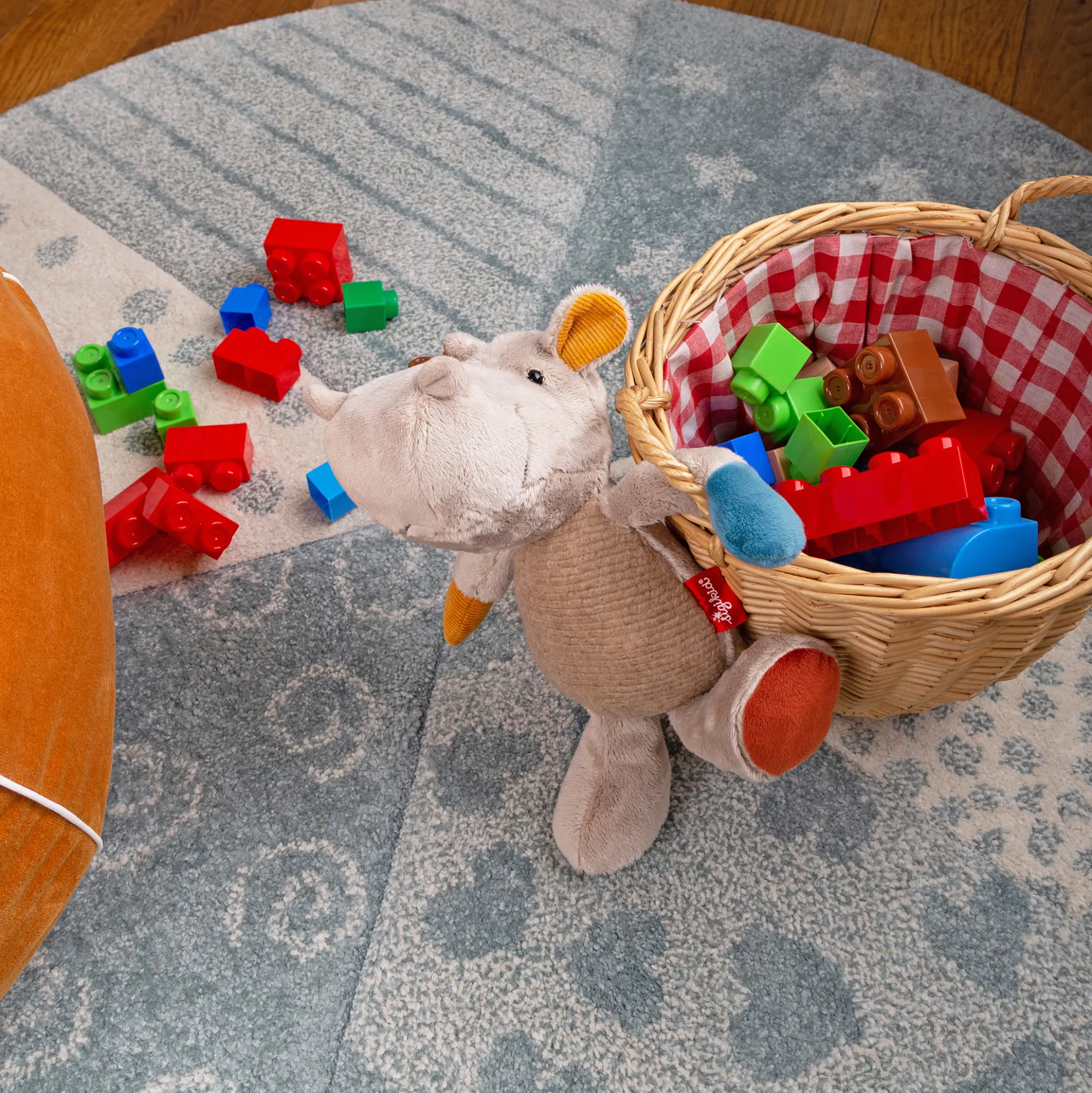 Kuscheltier Flusspferd, Patchwork Sweety