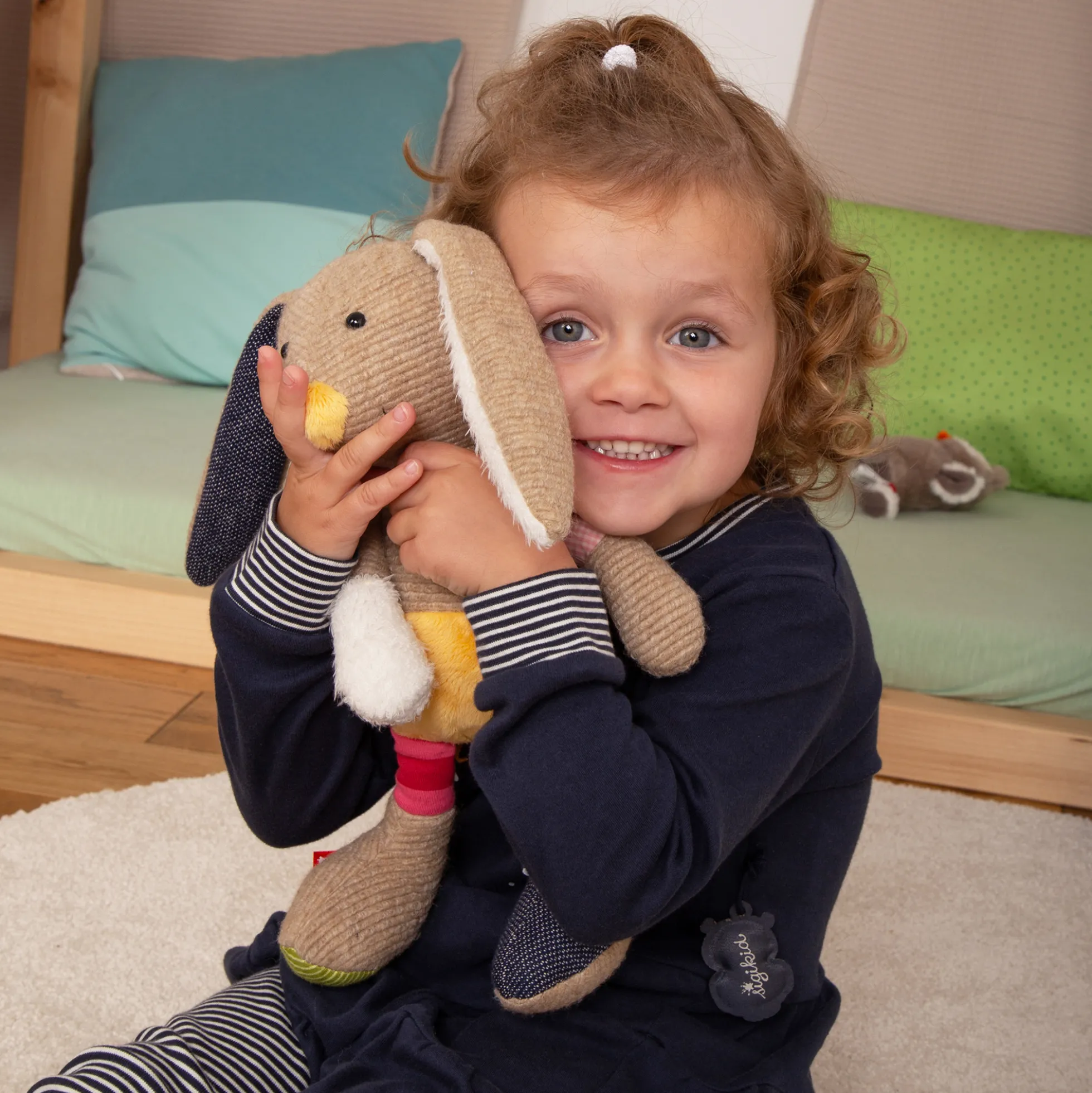 Kuscheltier Hase. Patchwork-Sweetys