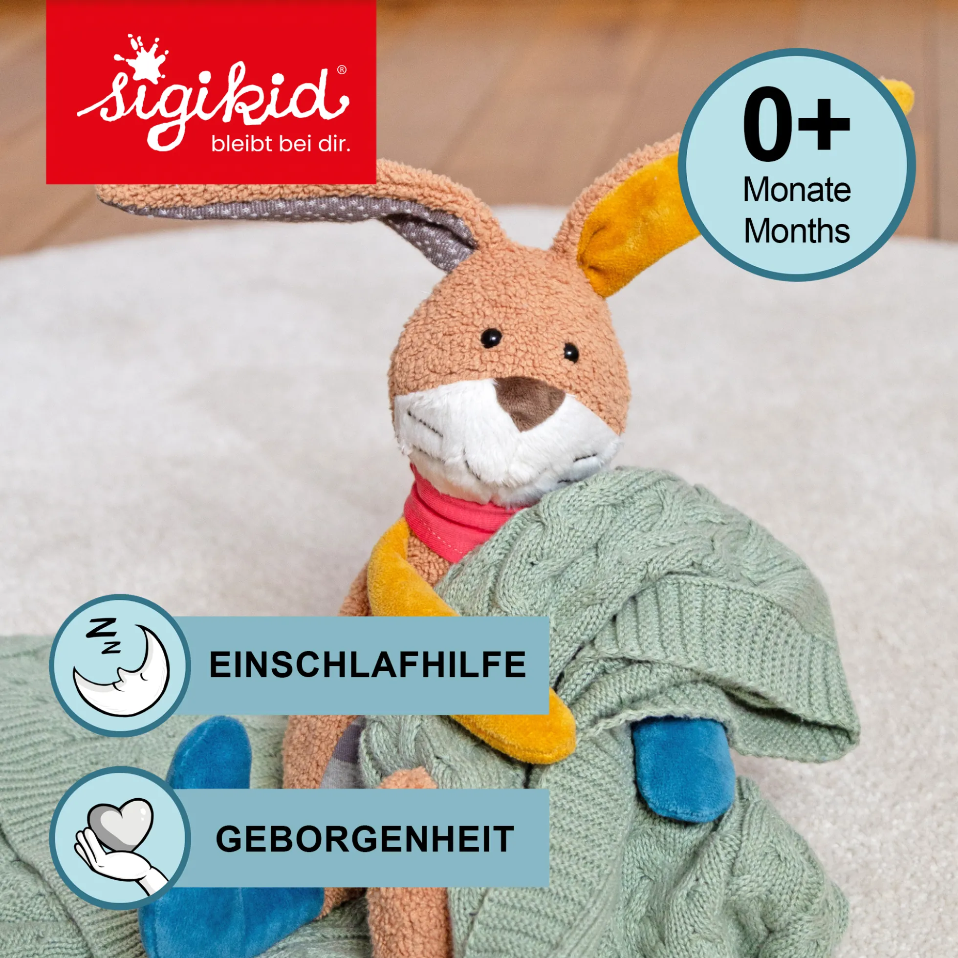Kuscheltier Hase, Patchwork Sweety