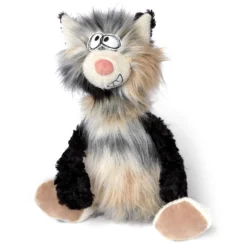 Kuscheltier Katze Kiez Mauz beige/schwarz, Beasts Town