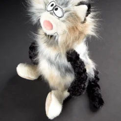 Kuscheltier Katze Kiez Mauz beige/schwarz, Beasts Town
