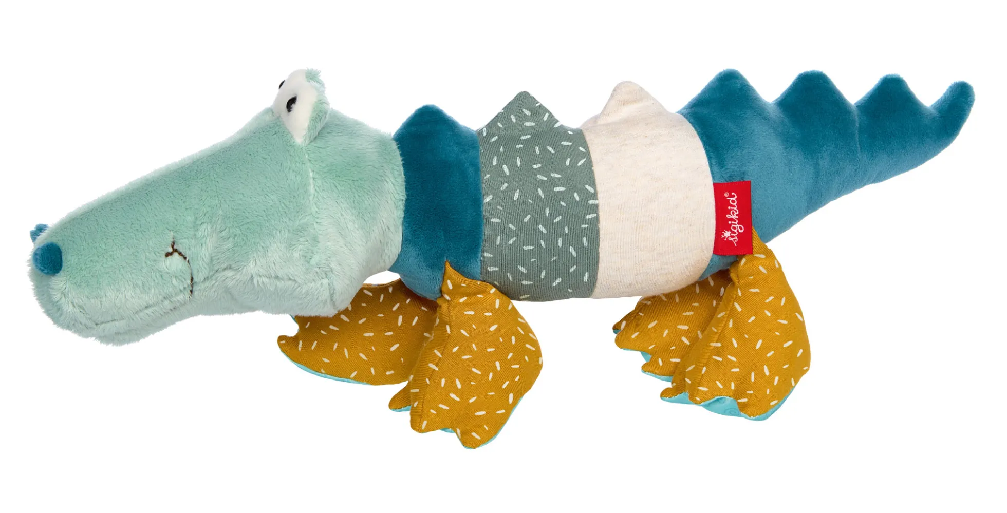 Kuscheltier Krokodil, Patchwork Sweety