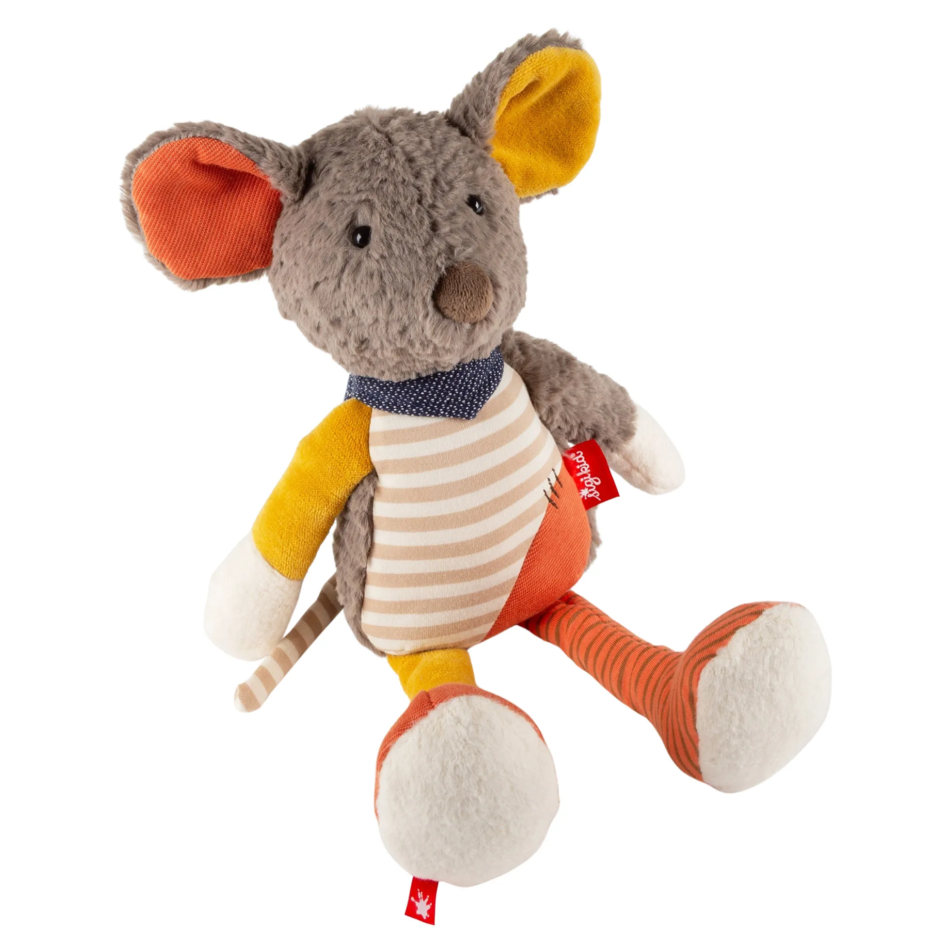 Kuscheltier Maus, Patchwork Sweety