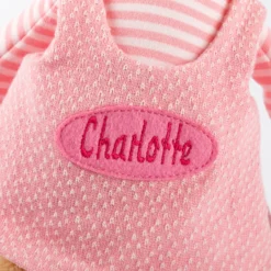 Kuscheltier Namensspielfigur Hase rosa