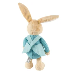 Kuscheltier Namensspielfigur Hase türkis