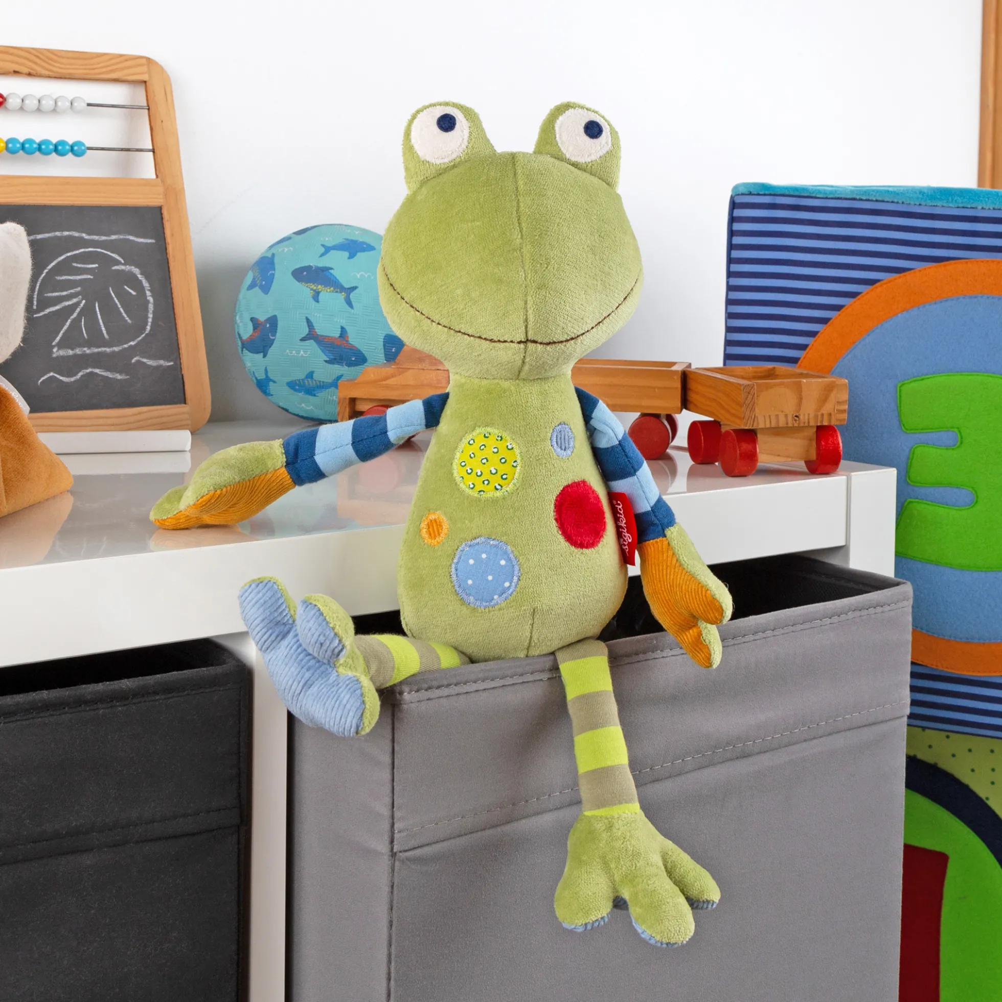 Kuscheltier Patchwork Sweety Frosch