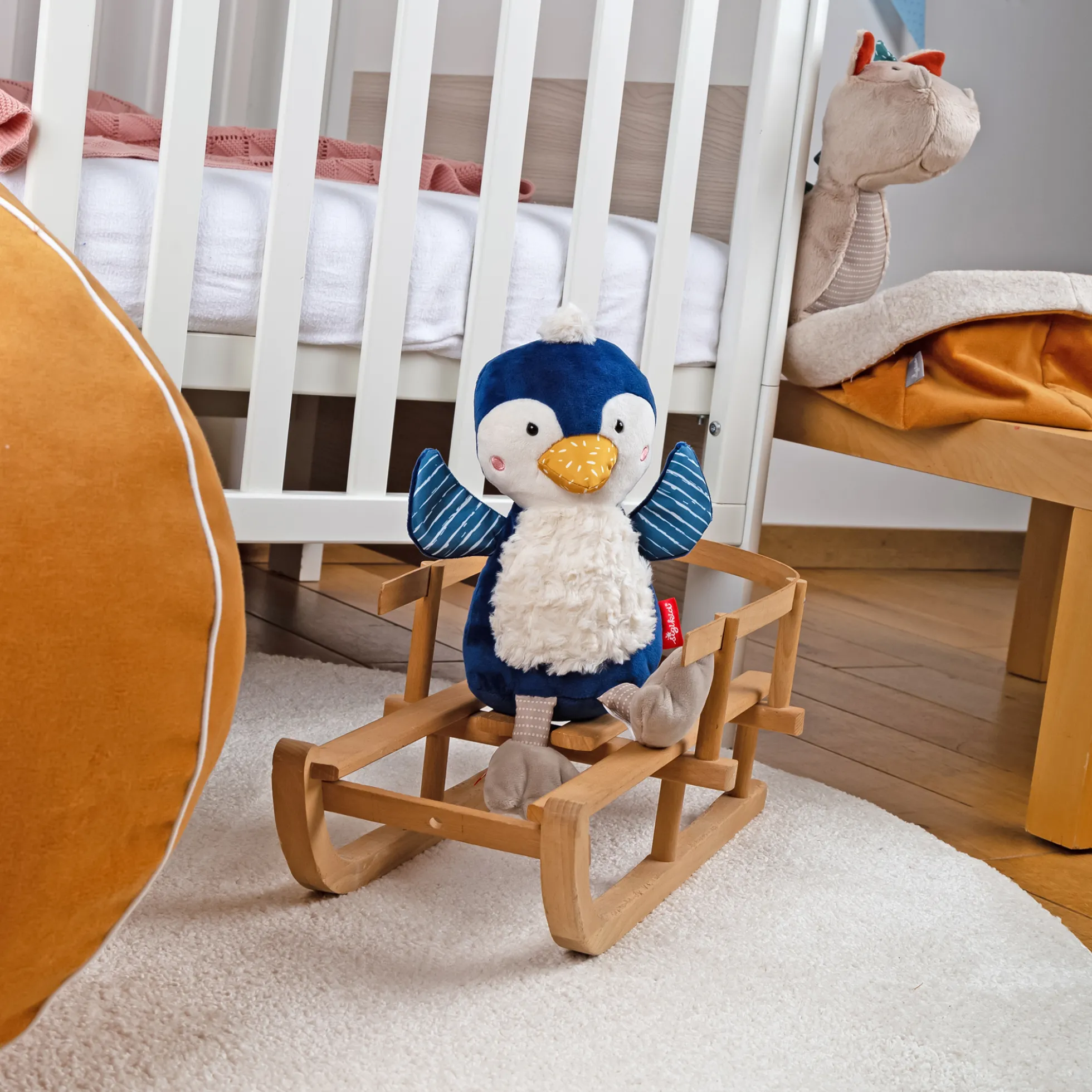 Kuscheltier Pinguin, Patchwork Sweety