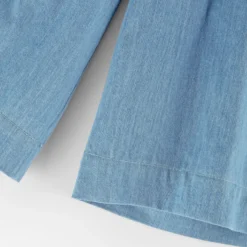 Leichte Kinder Culotte jeansblau