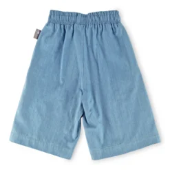 Leichte Kinder Culotte jeansblau