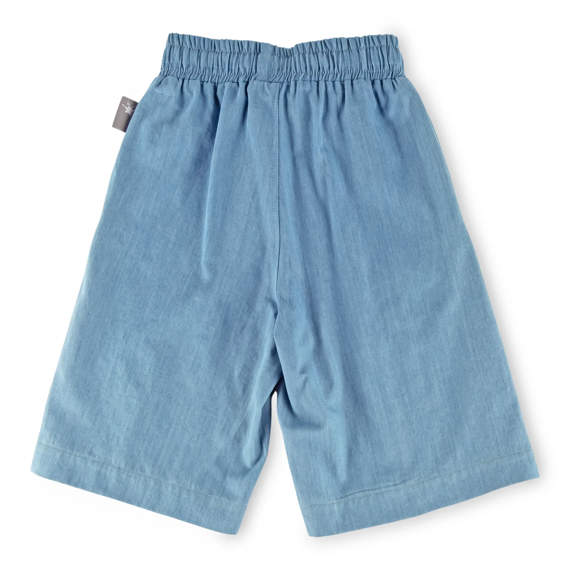 Leichte Kinder Culotte jeansblau