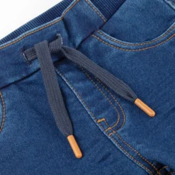 Lässige Kinderjeans mit Dehnbund und Bändchen