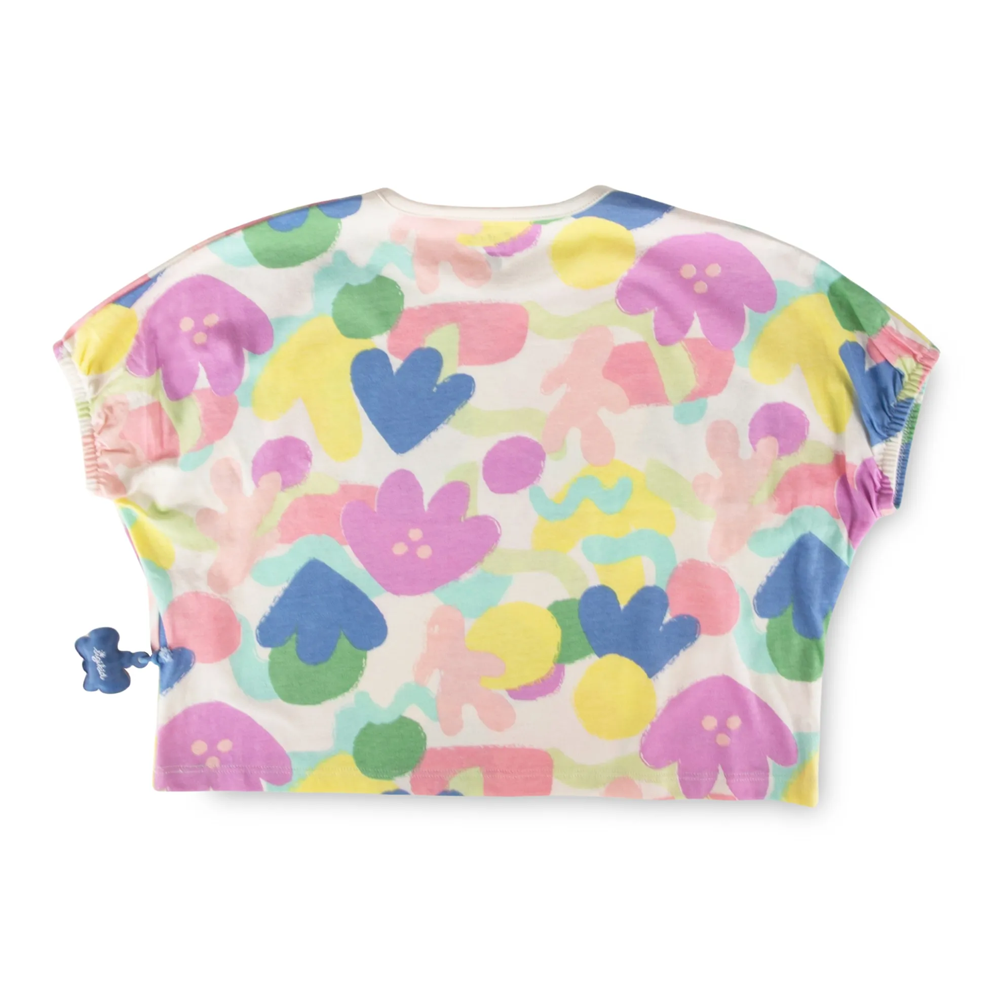Lässig weites Crop Top Shirt, Summer Vibes