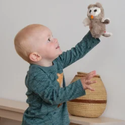 Mini Kuscheltier Eule