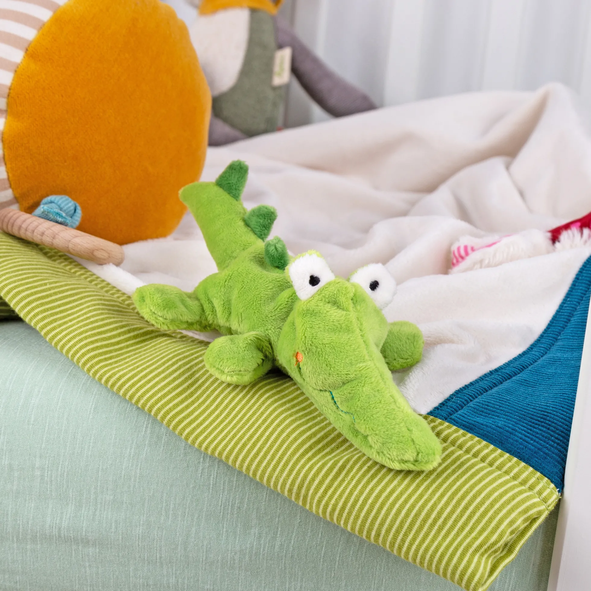 Mini Kuscheltier Krokodil
