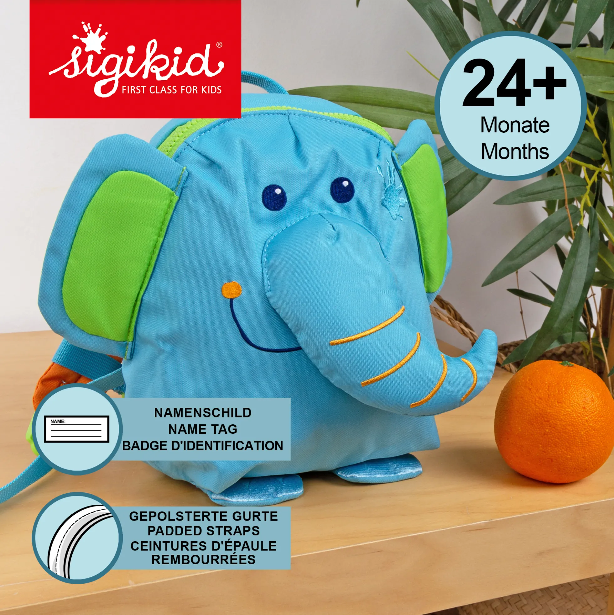Mini Rucksack Elefant