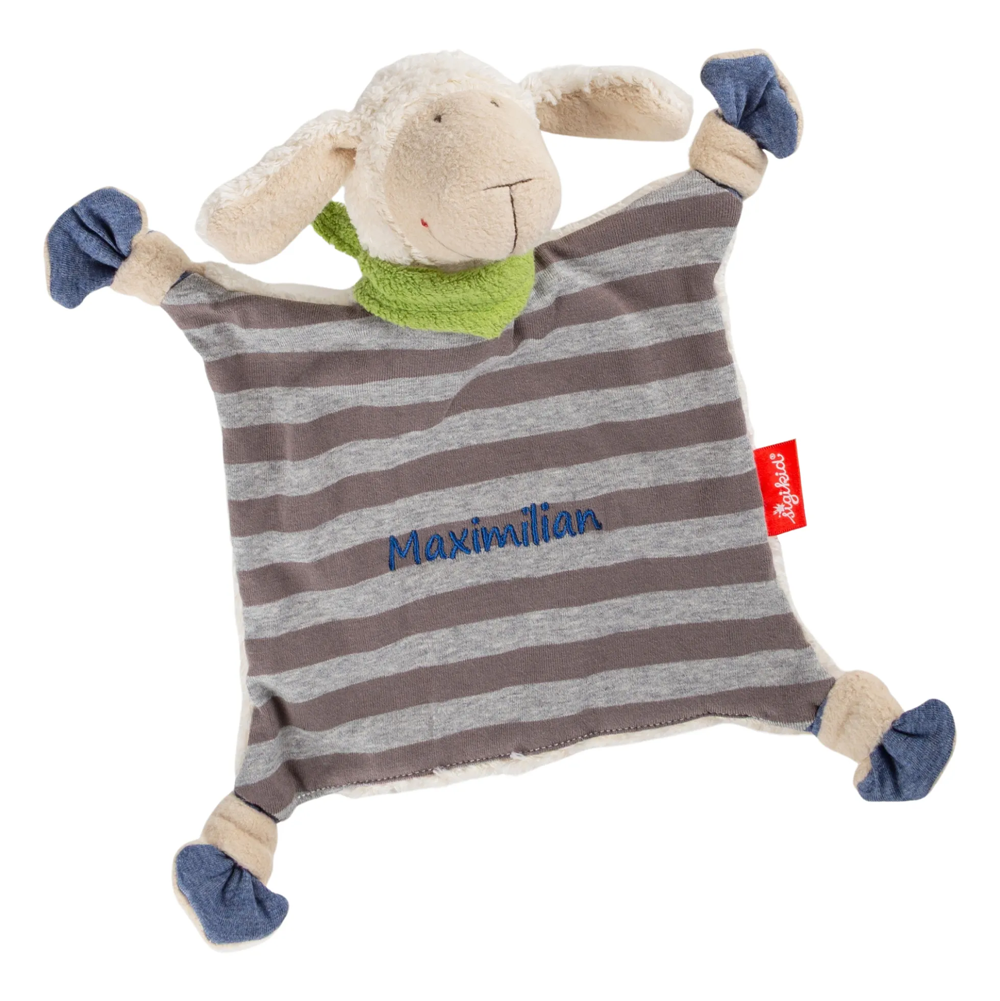 Namensschnuffeltuch Schaf Schön