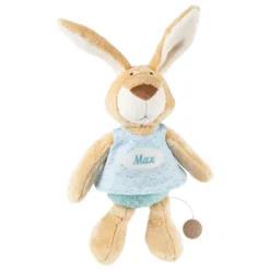 Namensspieluhr Hase türkis